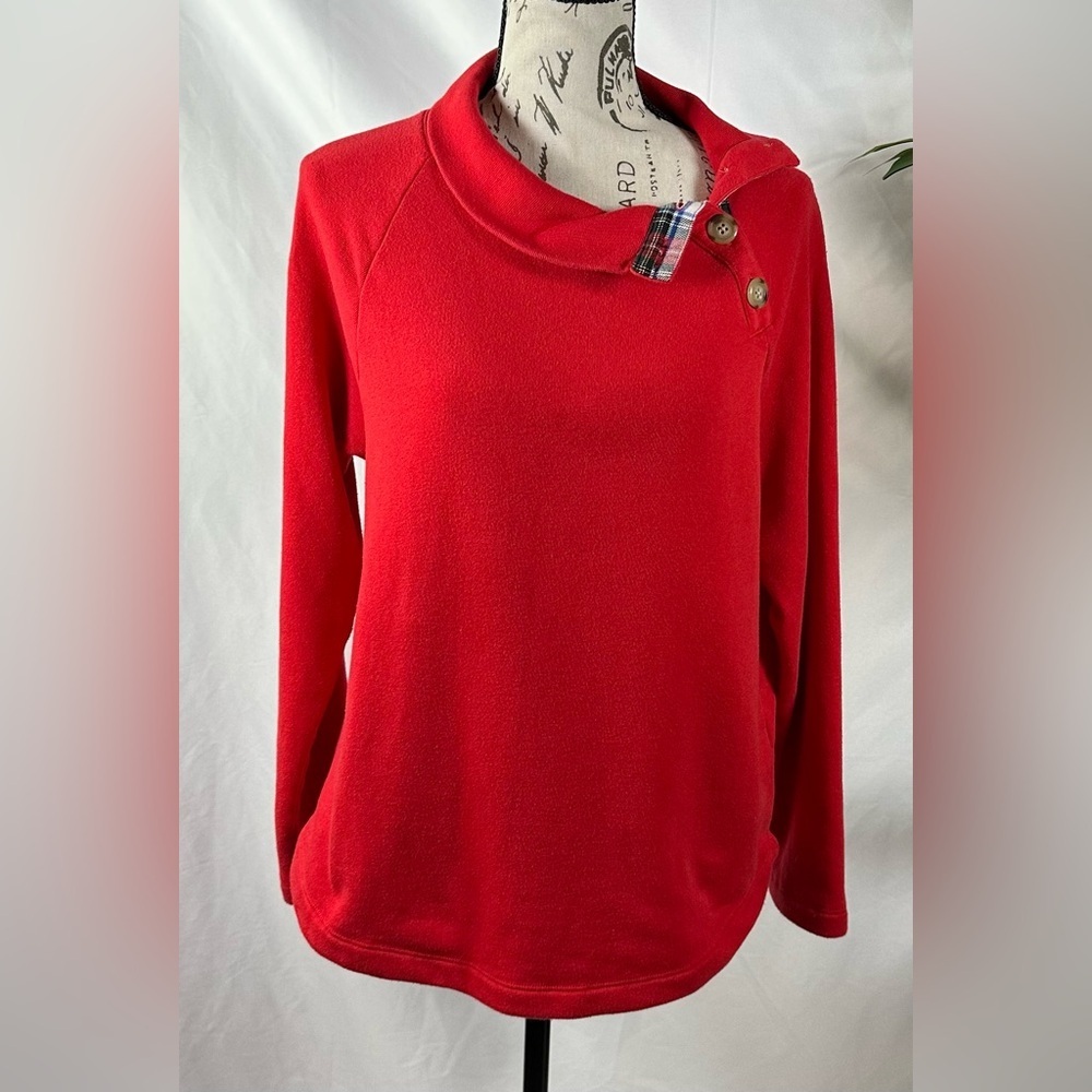 J. Crew Red Sweater 🍒 - Picture 2 of 10